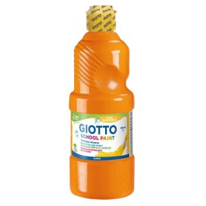 TEMPERA ESCOLAR GIOTTO 500ML NARANJA