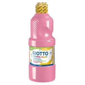 TEMPERA LIQUIDA 500ML GIOTTO LAVABLE ROSA