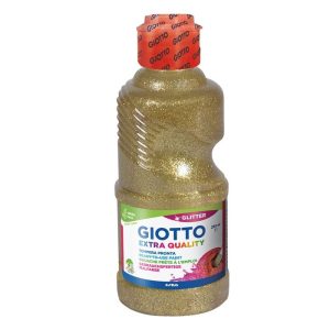 TEMPERA GIOTTO 250ML GLITTER ORO