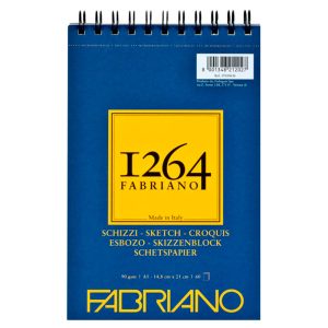 BLOC DIBUJO ESPIRAL 1264 SKETCH A5 90G 60H