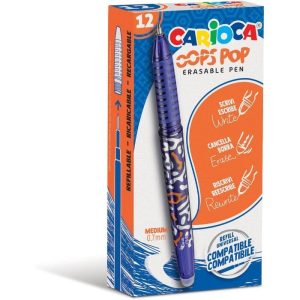 BOLIGRAFO CARIOCA OOPS POP AZUL
