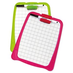 PIZARRA BLANCA JESSY 24X29 CM DOBLE CARA