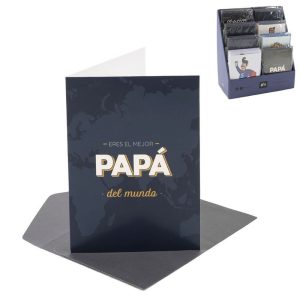 EXPOSITOR 48 TARJETAS CON SOBRE PAPA SURTIDAS