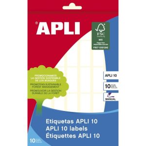 ETIQUETA BLANCA 12X30 10H APLI 01636