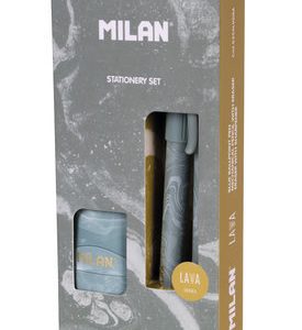 PACK BOLIGRAFO P1 + PORTAMINAS PL1 0,5MM + AFILABORRA VERDE