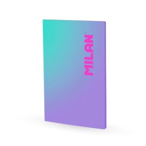 LIBRETA A4 ENCOLADA CUADROS 5X5 48H DE 95GR SUNSET LILA