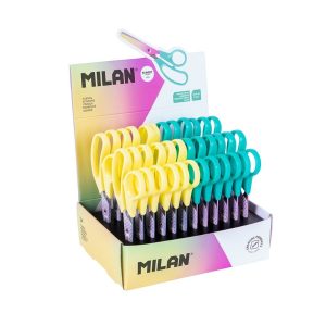 EXP, 24 UDS TIJERAS ESCOLAR BASIC SUNSET