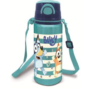 BOTELLA POP UP DE ALUMINIO CON CORREA 730 ML BLUEY