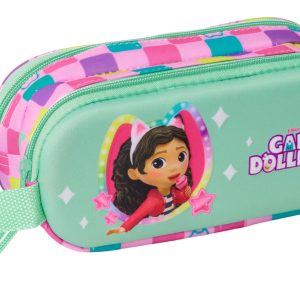 PORTATODO DOBLE 3D GABBY'S DOLLHOUSE