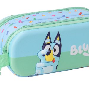 PORTATODO DOBLE 3D BLUEY