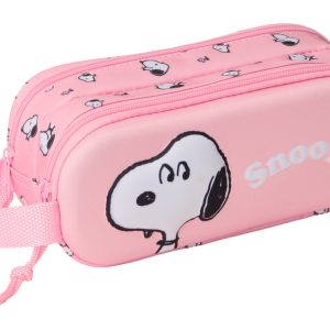 PORTATODO DOBLE 3D SNOOPY