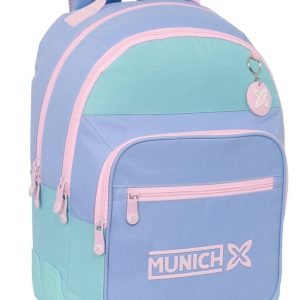MOCHILA DOBLE CANTONERAS 42CM ADAPT A CARRO MUNICH MELLOW