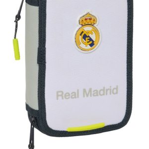 PLUMIER DOBLE PQ?O 29 PCS REAL MADRID 1? EQUIP, 25/26