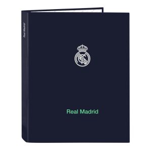 CARPETA CARTON FOLIO 4 ANILLAS MIXTAS REAL MADRID 2? EQUIP 2