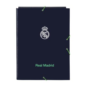 CARPETA CARTON FOLIO GOMA SOLAPAS REAL MADRID 2? EQUIP 25/26