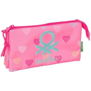 PORTATODO TRIPLE BENETTON HEART