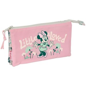 PORTATODO TRIPLE MINNIE MOUSE MINTY