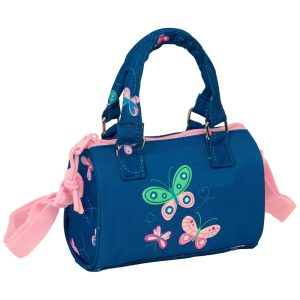 BOLSO CON ASAS Y BANDOLERA REDONDO BLACKFIT8 MARIPOSAS