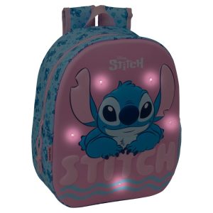 MOCHILA 3D CON LEDS STITCH