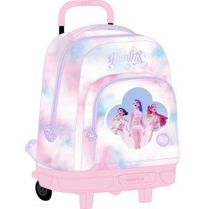 MOCHILA GDE, C/RUEDAS COMPACT EXTRAIBLE K-POP DH ARTIST