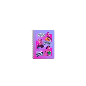 LIBRETA CUARTO TAPAS DURAS 80 H, K-POP DH