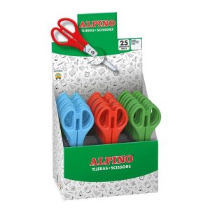 EXPOSITOR 25 TIJERA ESCOLAR CLIPPER 130MM