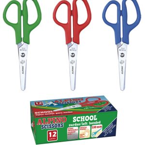 TIJERAS ALPINO 130 MM PARA ZURDOS CAJA DE 12