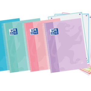 BLOC EUROPEANBOOK10 OXFORD TOUCH TE A4 150H 5X5 PASTEL