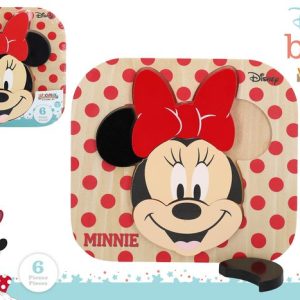 PUZZLE MADERA DISNEY 22X20 CM WOOMAX
