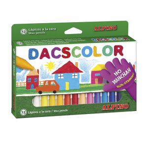 CERA DACSCOLOR 12 COLORES SURTIDOS