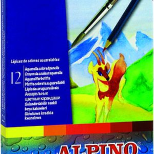 LAPIZ AQUALINE 12 COLORES CARTON