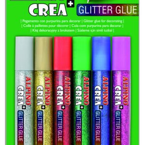 BLISTER ALPINO GLITTER CLASSIC 6 COLORES SURTIDOS