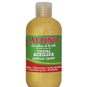 PINTURA ACRILICA ESCOLAR BOTELLA 250 ML ORO