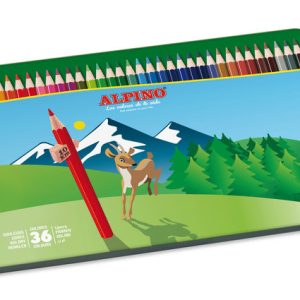 LAPIZ ALPINO 36 COLORES METAL