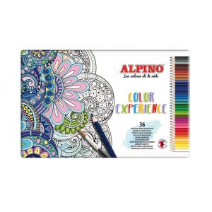 LAPIZ ACUARELABLE ALPINO EXPERIENCE 36 COLORES SURTIDOS