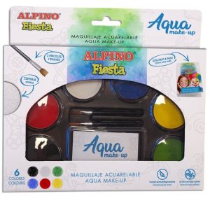 PALETA MAQUILLAJE ALPINO ACUARELABLE PRO
