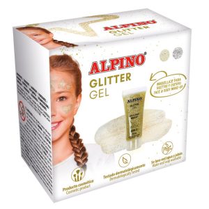 MAQUILLAJE ALPINO GLITTER GEL ORO