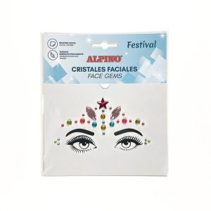 SET CRISTALES FACIALES FESTIVAL BLISTER 1 UD