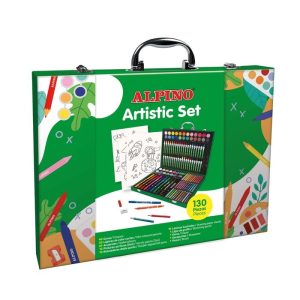 MALETIN ALPINO BELLAS ARTES 130 PIEZAS