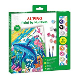SET ALPINO COLOREXPERIENCE PINTAR POR NUMEROS OCEAN