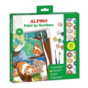 SET ALPINO COLOREXPERIENCE PINTAR POR NUMEROS FOREST