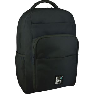 MOCHILA TIDY BAG B&B NEGRA JUVENIL 44X32X17