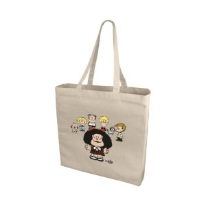 BOLSA TOTE ALGODON MAFALDA Y SUS AMIGOS