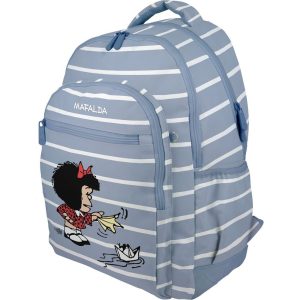 MOCHILA JUVENIL RUBBER MAFALDA BOAT 33X46X22,5CM 26
