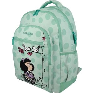 MOCHILA JUVENIL RUBBER MAFALDA KISS 33X46X22,5CM 26