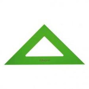 ESCUADRA FABER 21CM VERDE 566-21