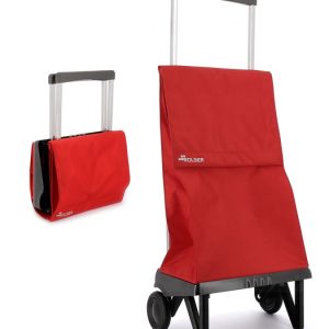CARRO COMPRA BOLSO 2R PLEG PLEGAMATIC ORIGINAL MF ROJO