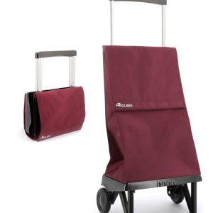 CARRO COMPRA TIPO BOLSO 2R PLEG PLEGAMATIC ORIGINAL BURDEOS