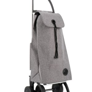 CARRO COMPRA TIPO SACO 4 RUEDAS I-MAX TWEED GRIS