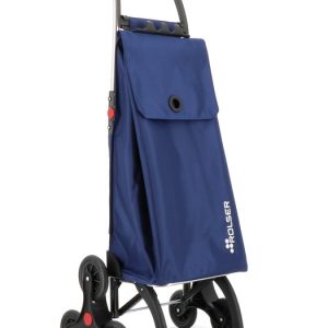 CARRO COMPRA 6 RUEDAS SUBE-ESCALERAS PLEG AKANTOAZUL/KLEIN